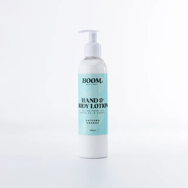 Boom Bath and Body Lotion, Satsuma Orange