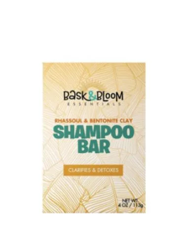 Shampoo Bar, Rhassoul & Bentonite Clay (2020 formulation)