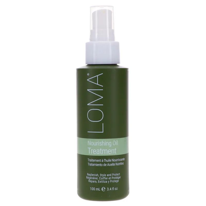 Nourishing Oil Hair Treatment, Anti-Frizz Lightweight Leave-In Heat Protectant