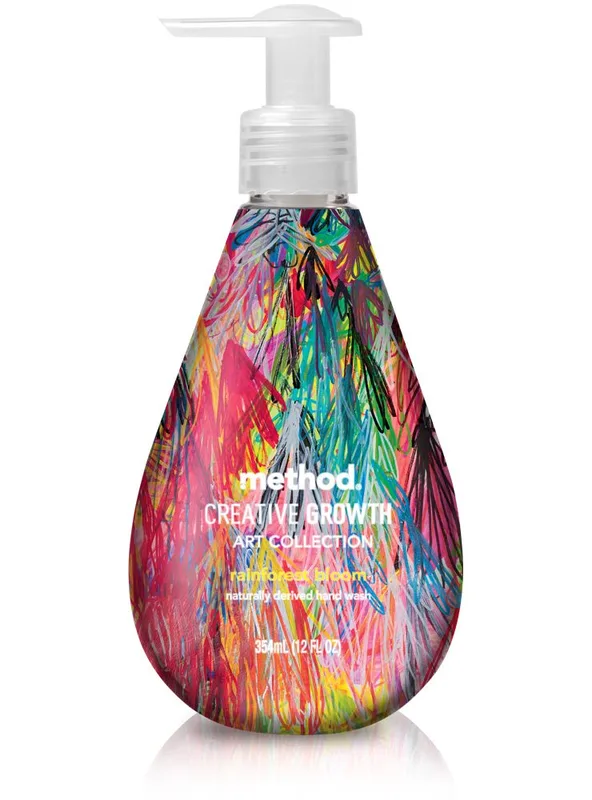 Creative Growth Art Collection Naturally Derived Foaming Hand Wash, Rainforest Bloom (2018 formulation)
