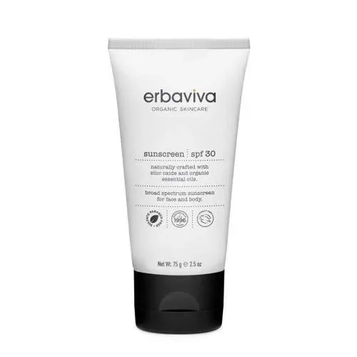 Organic Skincare Sunscreen Lotion, SPF 30