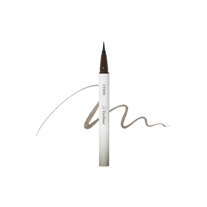 2X Tinting Eyeliner, 01 Soft Deep Brown