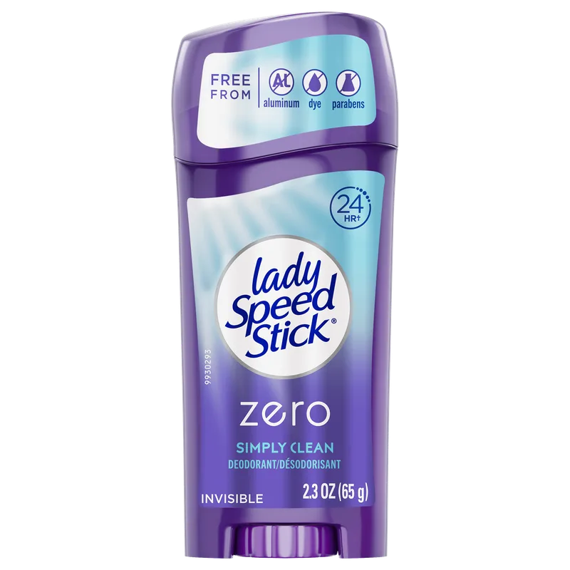 Invisible Zero Deodorant, Simply Clean