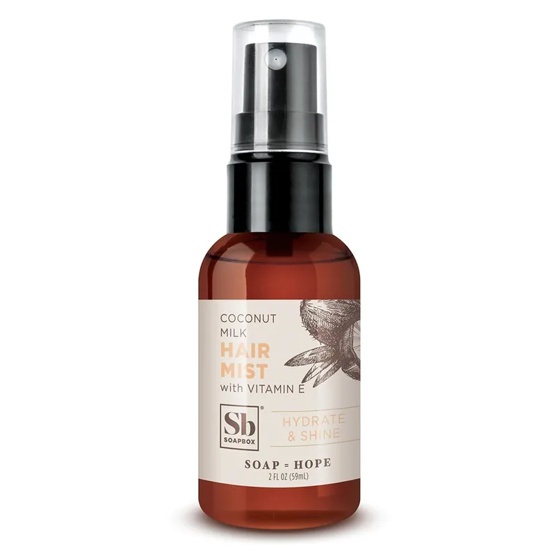 Hydrate & Shine Hair Mist, Coconut Milk (2020 formulation)