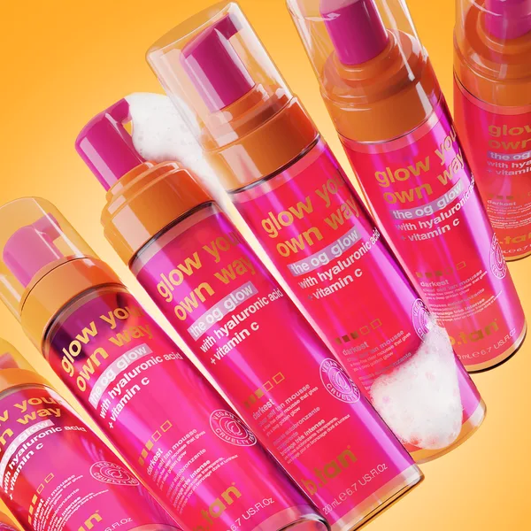 Glow Your Own Way OG Glow Mousse, clear Self-Tan Mousse
