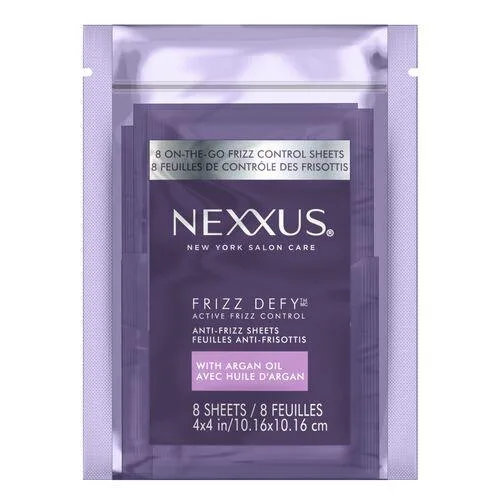 Frizz Defy Active Control Anti Frizz Sheets With Argan Oil (2018 formulation)