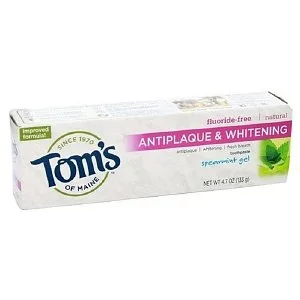 Anti-Plaque And Whitening Toothpaste Spearmint Gel