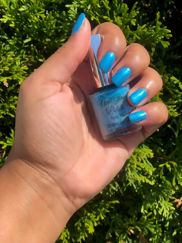 By SD Cosmetics Nail Glam Polish, Pacific Blue