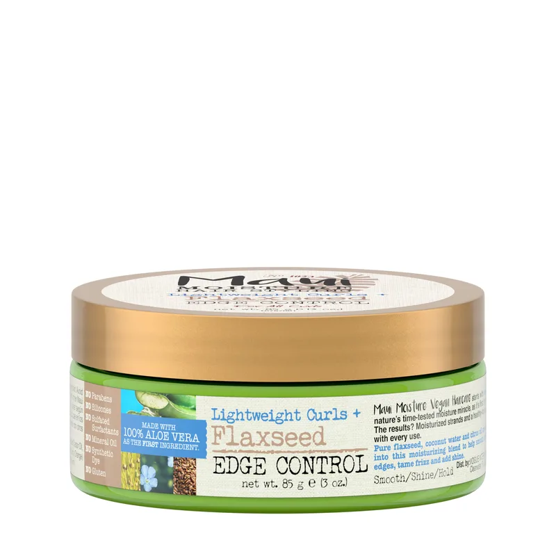 Lightweight Curls + Flaxseed Edge Control, Hair Styling Pomade for Frizz Control