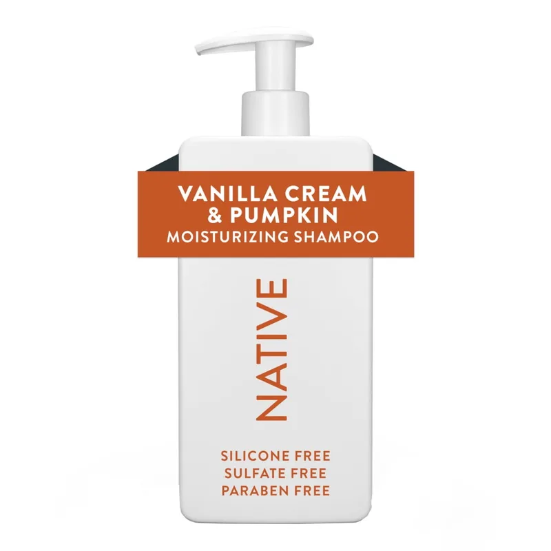 Limited Edition Moisturizing Shampoo, Vanilla Cream and Pumpkin