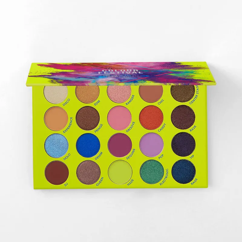 Colour Festival Shadow Palette (2019 formulation)