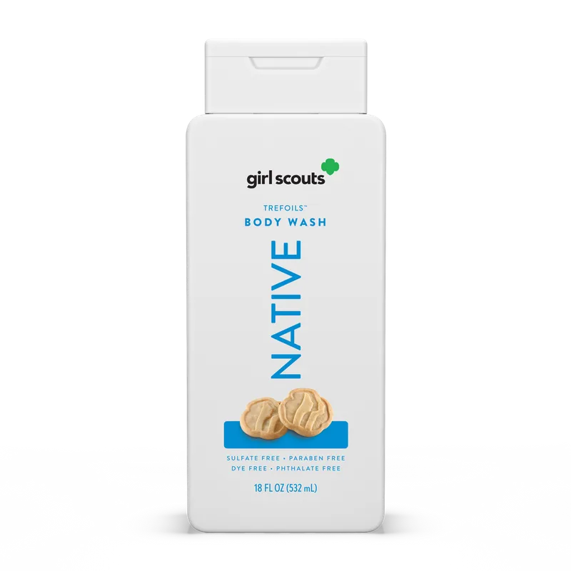 Girl Scouts Body Wash, Trefoils