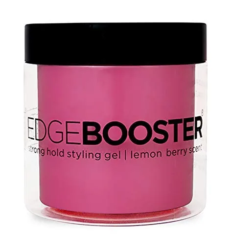 Edge Booster Strong Hold Styling Gel, Lemon-Berry