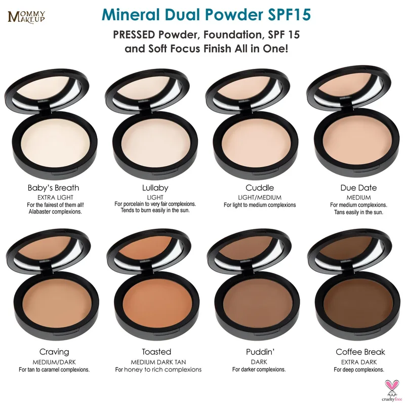 Mineral Dual Powder Foundation, DUE DATE (Medium)