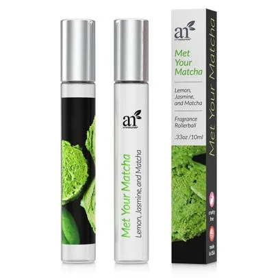 Met Your Matcha Fragrance Rollerball, Lemon, Jasmine, and Matchca