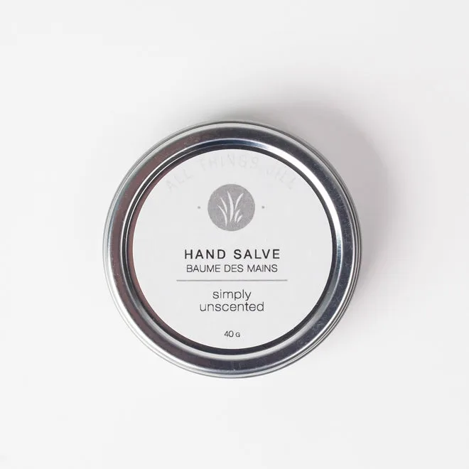 Hand Salve, Simply Unscented