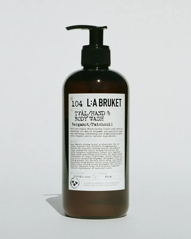 104 Hand & Body Wash, Bergamot, Patchouli