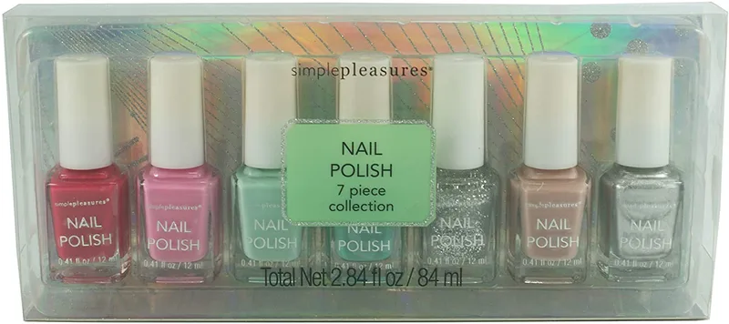 7 Piece Nail Polish Collection (2018 formulation)