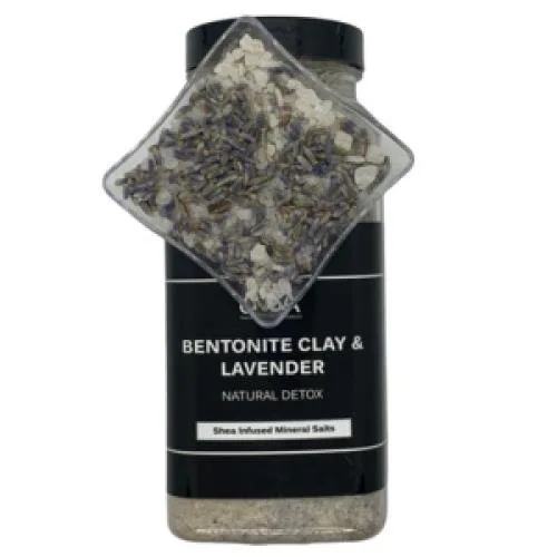Shea Infused Mineral Salts, Bentonite Clay & Lavender (2020 formulation)