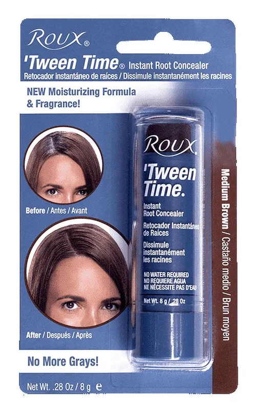 Temporary Haircolor Touch-Up Stick Medium Brown, 1 ea