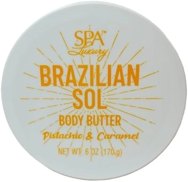 Brazilian Sol Body Butter, Pistachio & Caramel