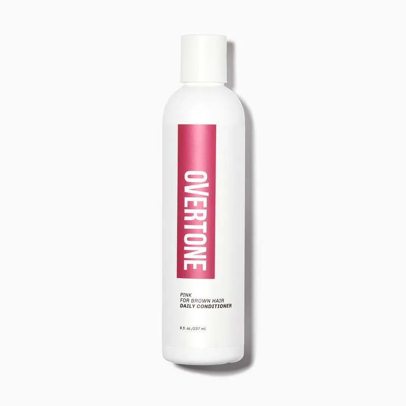 Daily Conditioner, Pink For Brown Hair (2020 formulation)