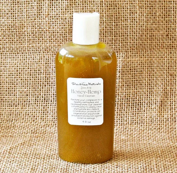 Honey-Hemp Facial Cleanser