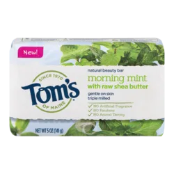 Morning Mint With Raw Shea Butter Beauty Bar