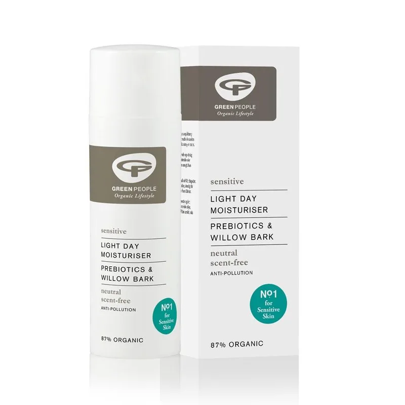 People Scent Free Light Day Moisturiser, Prebiotics & Willow Bark