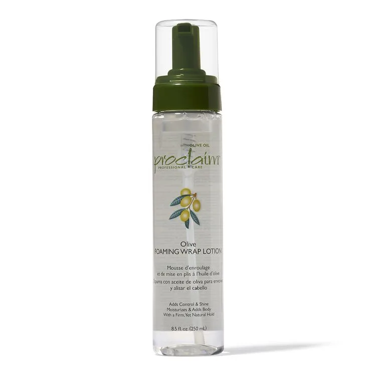 Olive Oil Foaming Hair Wrap Lotion