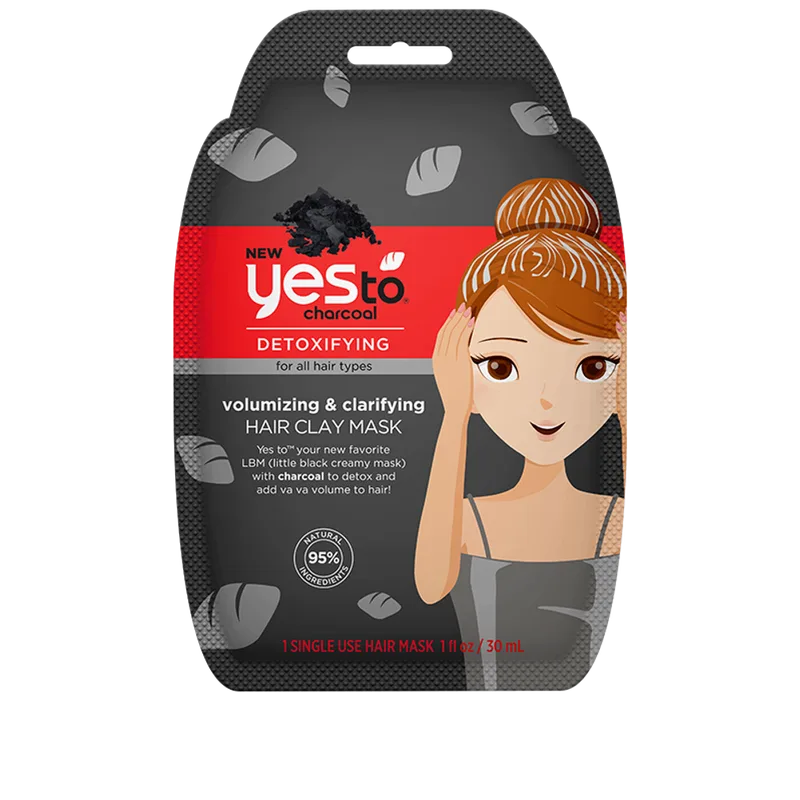 Detoxifying Volumizing & Clarifying Hair Clay Mask (2018 formulation)