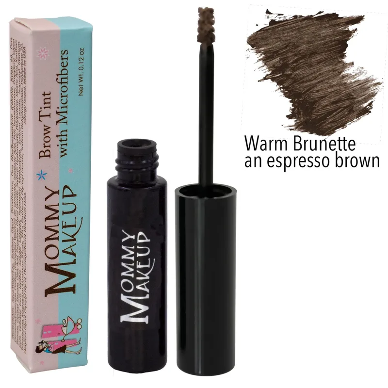 Brow Tint with Microfibers, Warm Brunette