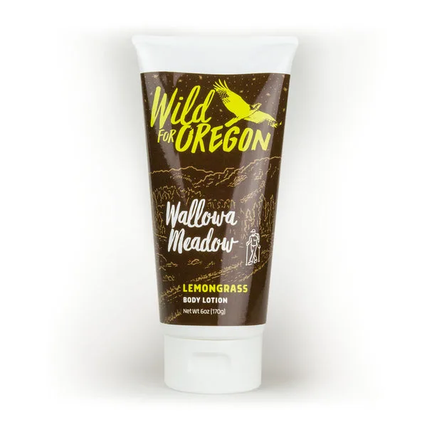 For Oregon Body Lotion, Wallowa Meadow Lemongrass