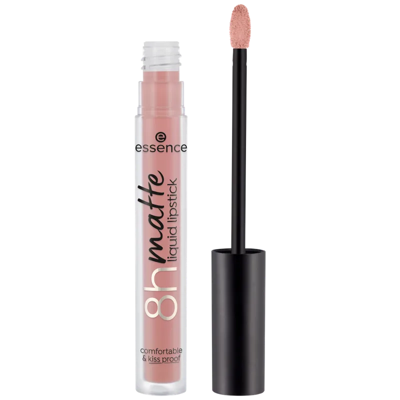 8H Matte Liquid Lipstick, Soft Beige 03