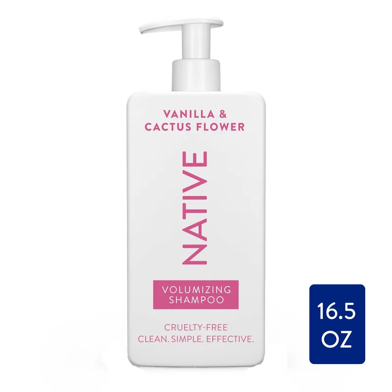 Sulfate Free Volumizing Shampoo, Vanilla and Cactus Flower
