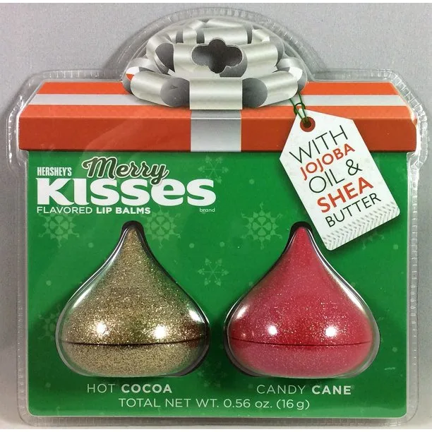 Kisses Flavored Lip Balm, Cookies 'N' Creme (2020 formulation)