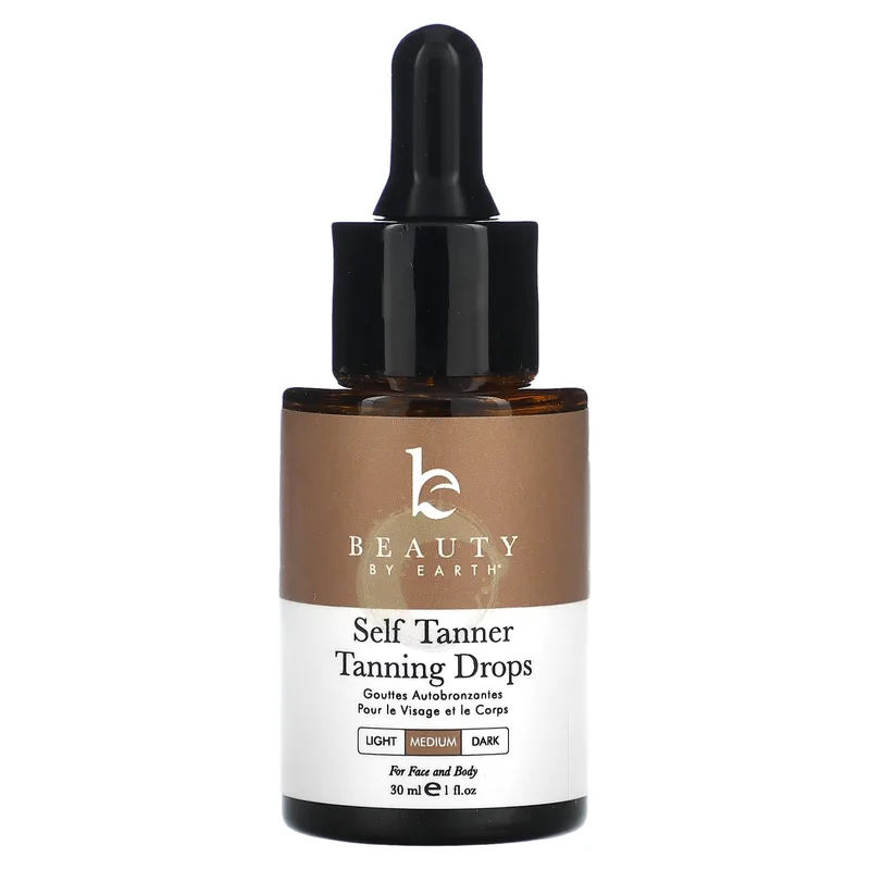 Self Tanning Drops for Face, Medium
