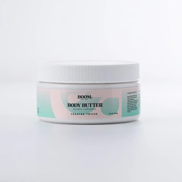 Boom Bath and Body Body Butter, Toasted Toffee