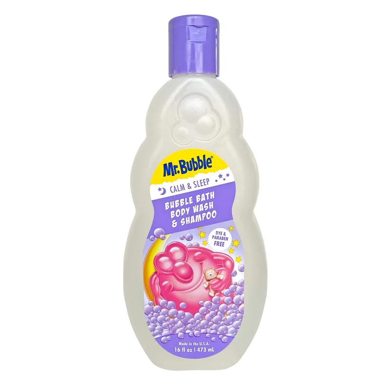 Mr. Bubble Calm & Sleep Bubble Bath, Body Wash & Shampoo