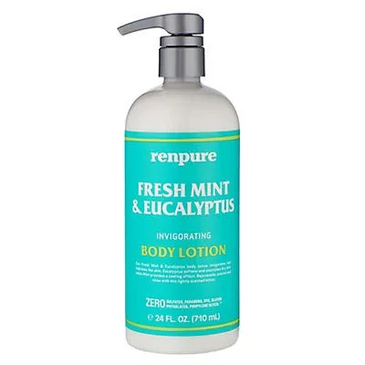 Invigorating Body Lotion, Fresh Mint & Eucalyptus (2022 formulation)