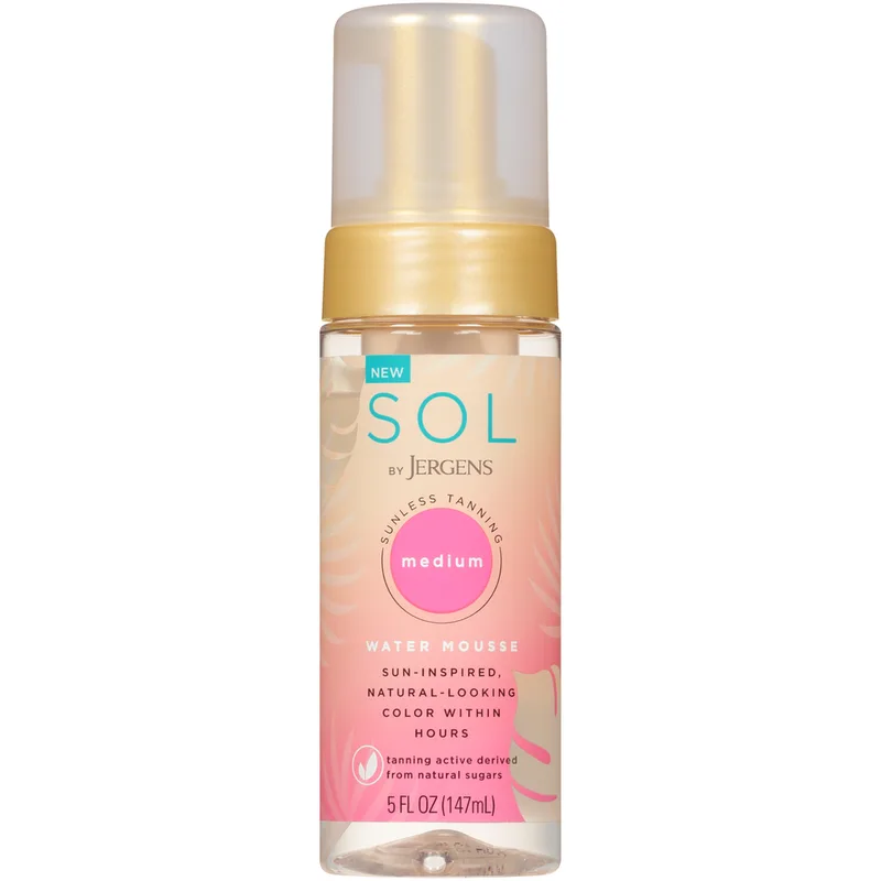 SOL by Jergens, Water Mousse, Medium