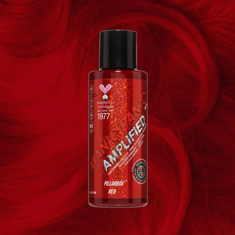 Pillarbox Red, Amplified Hair Color