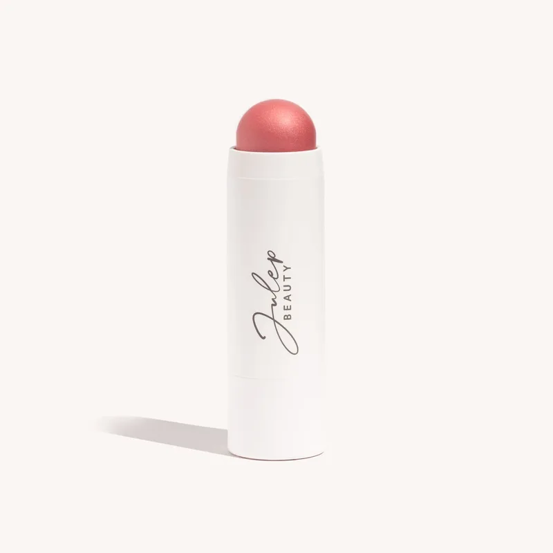 Skip the Brush Creme to Powder Blush Stick, Golden Guava (2020 formulation)