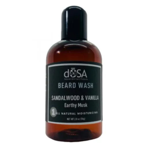 Beard Wash, Sandalwood & Vanilla (2020 formulation)