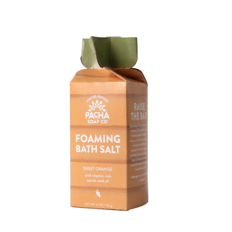 Foaming Bath Salt, Sweet Orange
