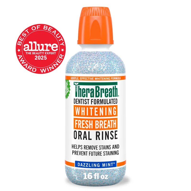 Whitening Oral Rinse, Dazzling Mint