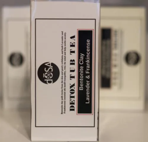 Detox Tub Tea, Bentonite Clay, Lavender, Frankincense (2020 formulation)