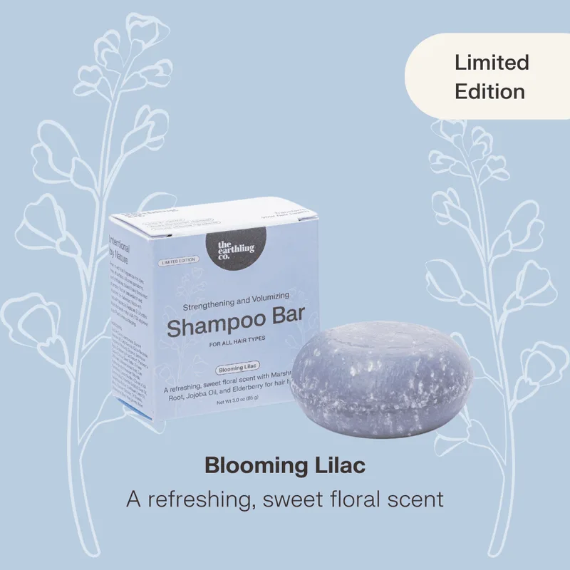 Shampoo Bar for Volume and Strength, Blooming Lilac