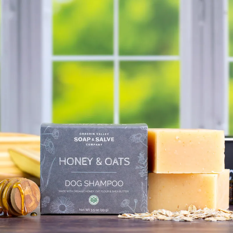Chagrin Valley Soap and Salve Company Dog Shampoo: Honey & Oats