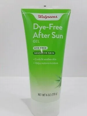 Dye-Free After Sun Gel Squeeze Tube, Sensitive Skin (2020 formulation)